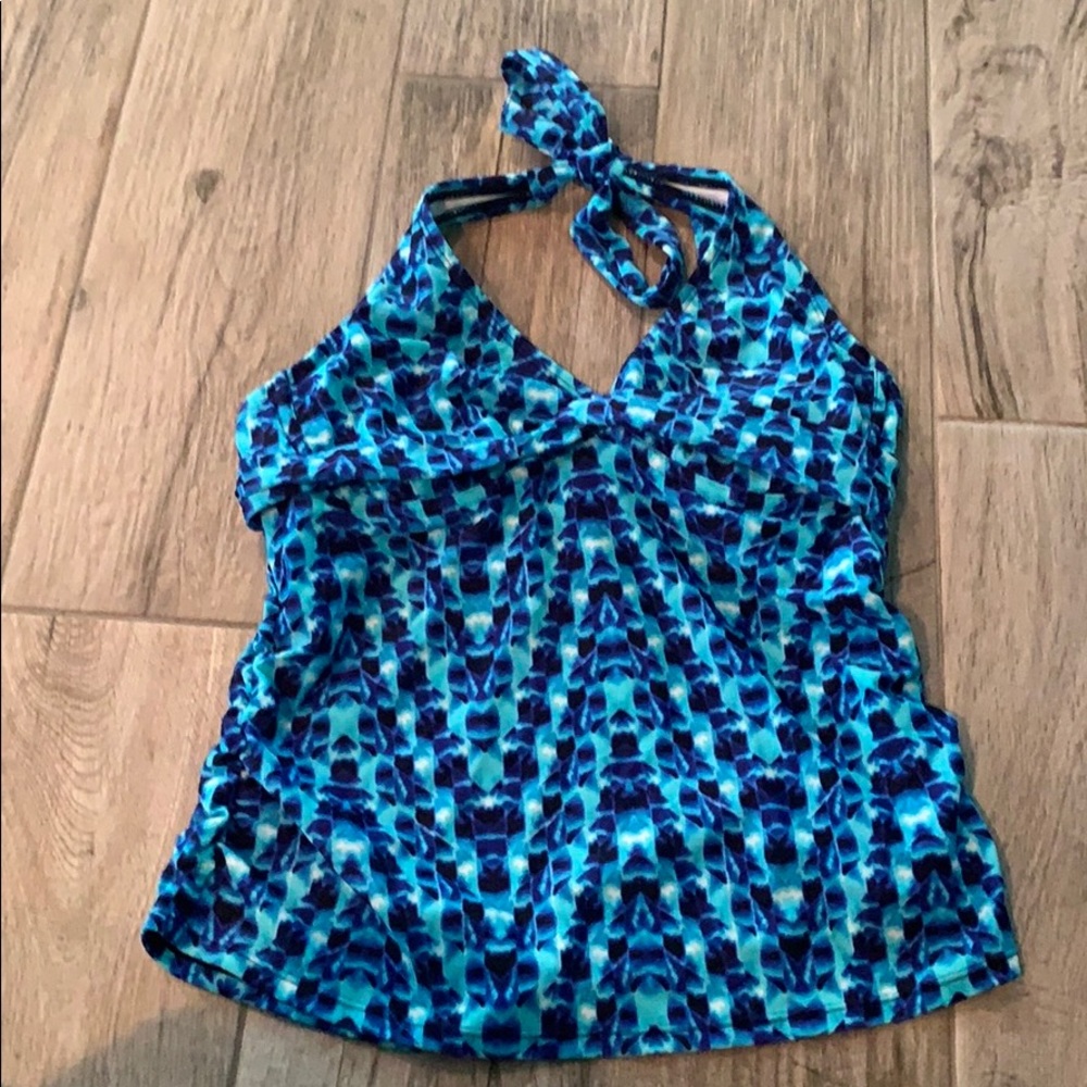 EUC Athleta tankini top, sz 34B/C